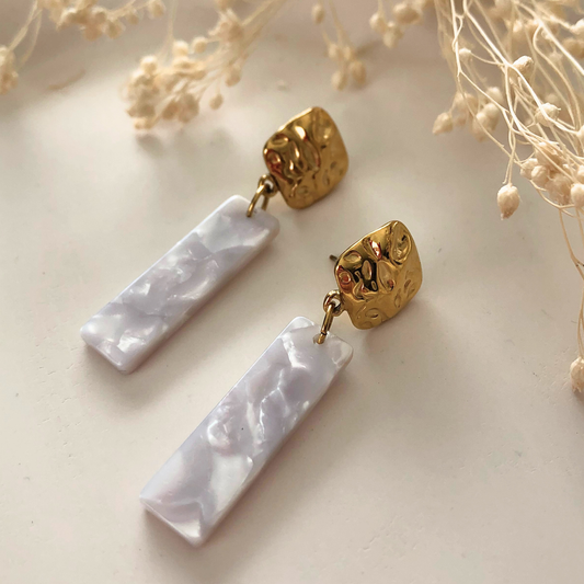 BOUCLES D'OREILLES LISON - 2 COLORIS