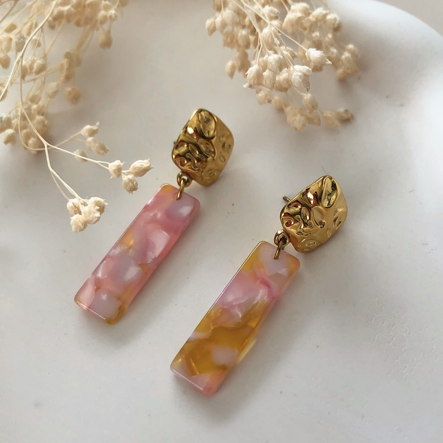 BOUCLES D'OREILLES LISON - 2 COLORIS