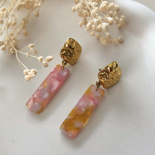 BOUCLES D'OREILLES LISON - 2 COLORIS