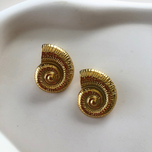 BOUCLES D'OREILLES SOLÉA - coquillage